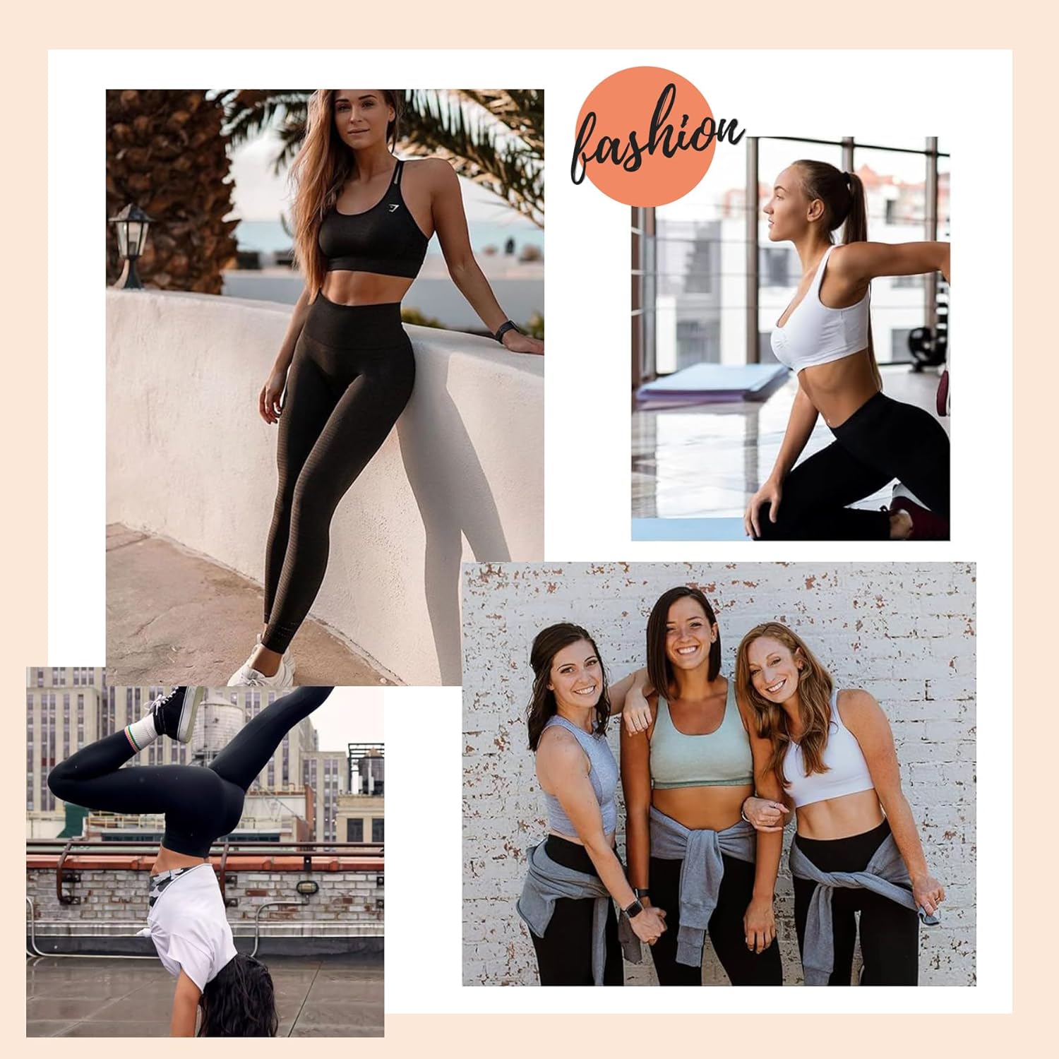 Thumbnail 5 de DDOBB High Waisted Leggings 3 Pack 🩳