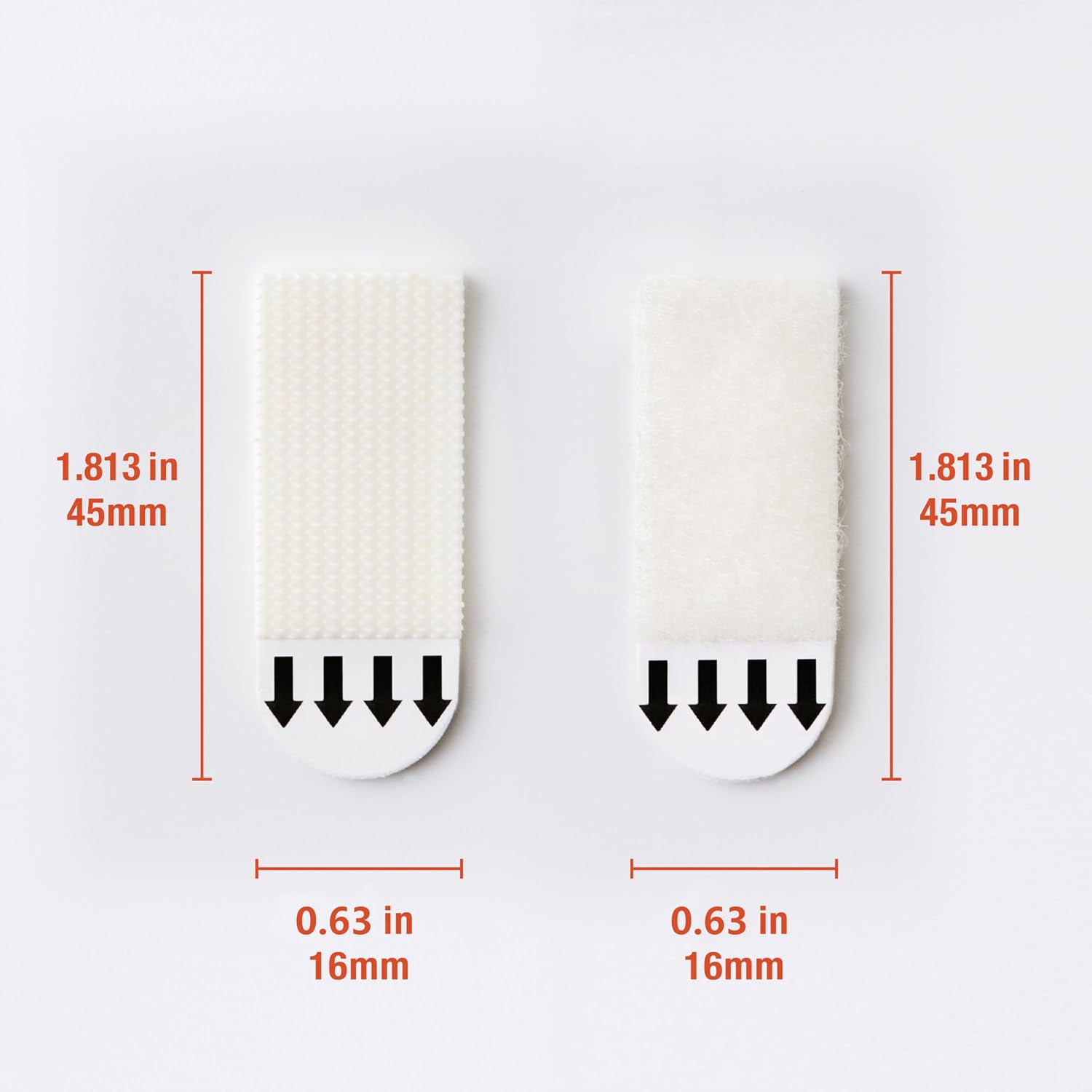 Detalle de JELLYSUB 36-Pairs Small Picture Hanging Strips Heavy Duty