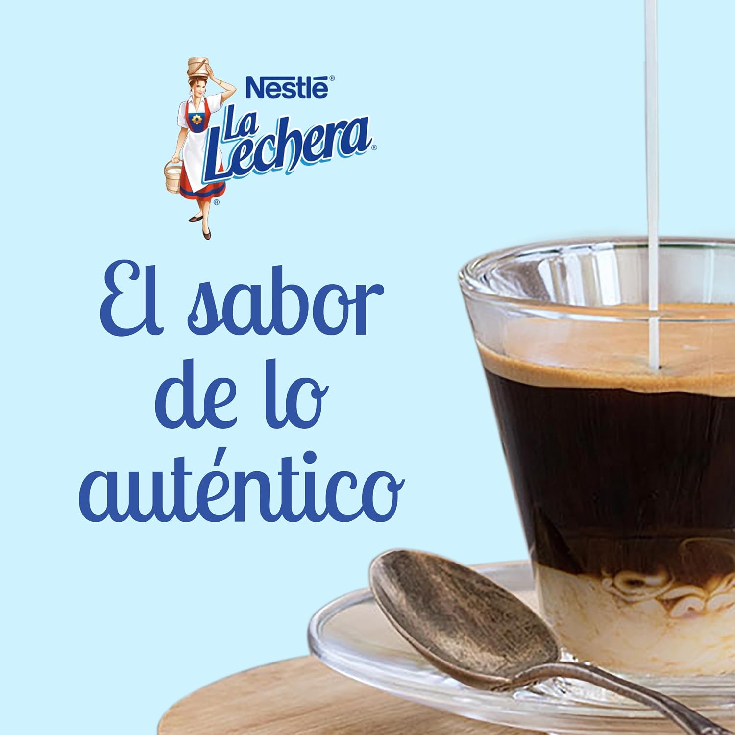 Thumbnail 1 de Nestlé La Lechera Leche Condensada Desnatada sin Lactosa 🥛 Caja 8x450g