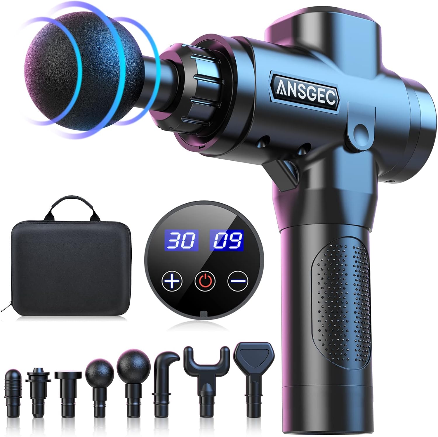 Detalle de ANSGEC Massagepistole 30 Stufen