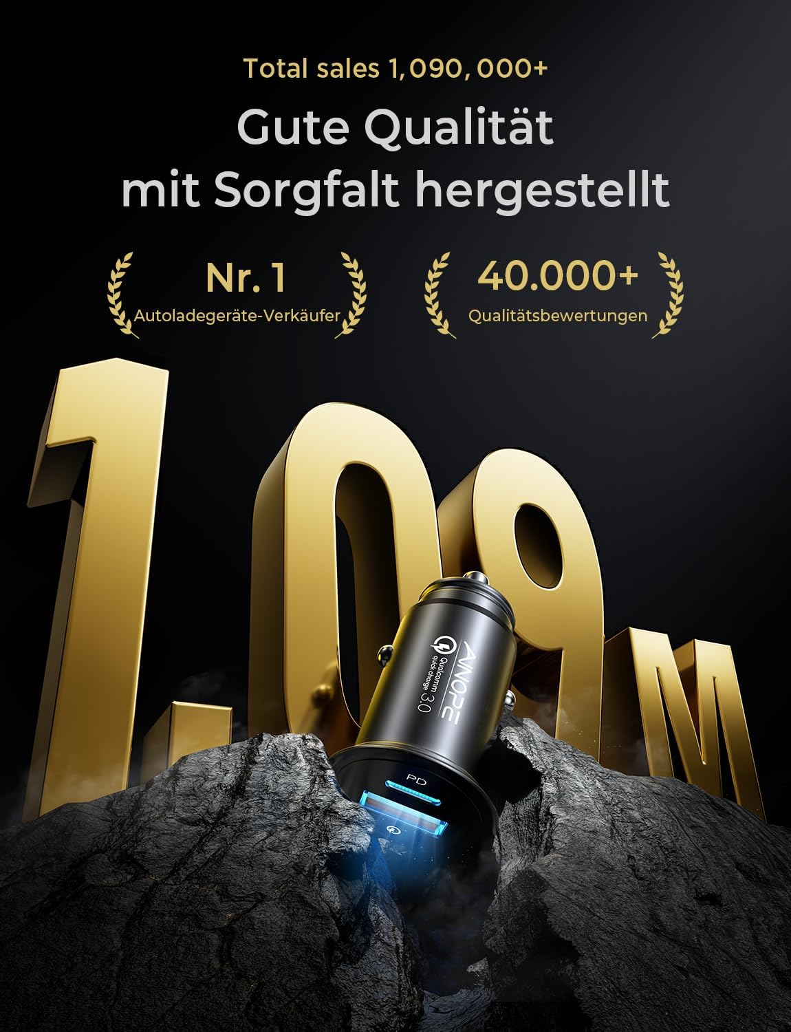 Thumbnail 4 de AINOPE 67.5W USB C Auto Ladegerät 45W