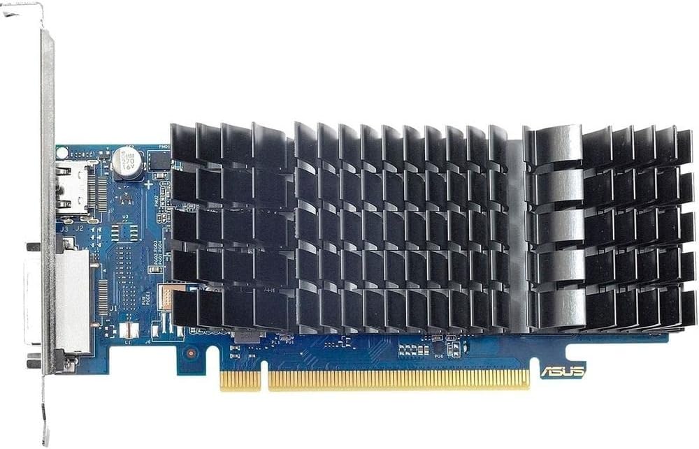 Detalle de ASUS GeForce GT 1030 2GB GDDR5 Low-Profile Graphics Card (GT1030-2G-CSM)