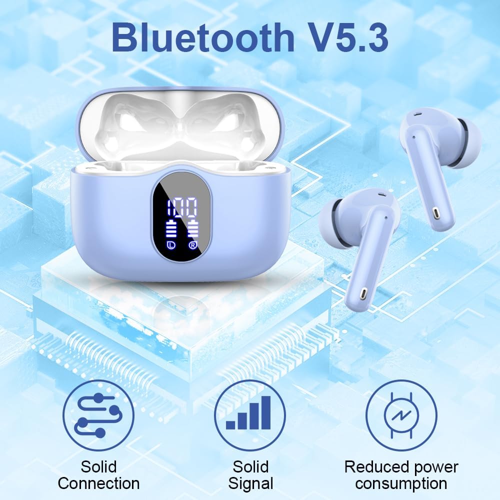 Detalle de Btootos Bluetooth Kopfhörer In-Ear, 40 Std Spielzeit