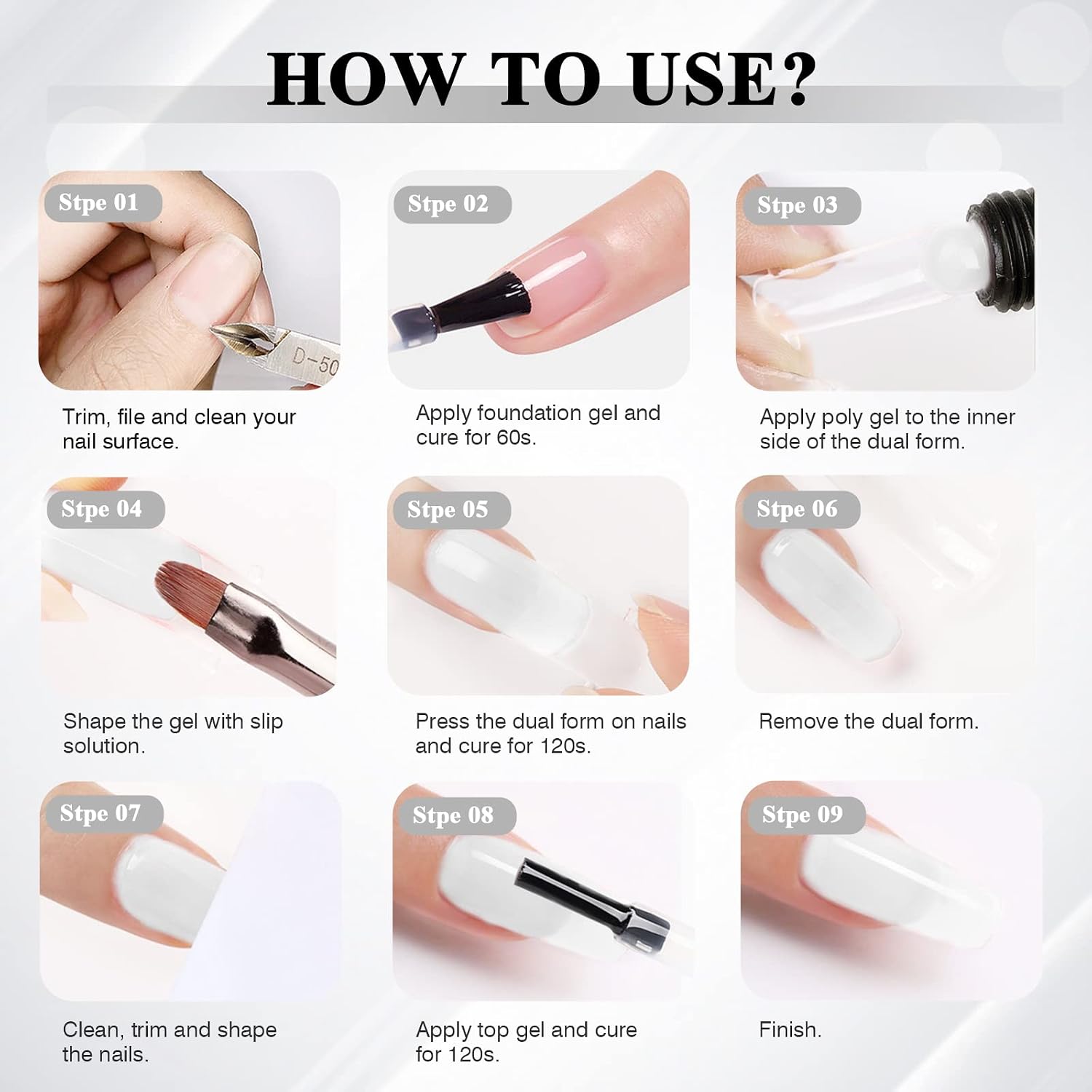 Thumbnail 6 de Saviland Poly Nail Extension Gel 100 ml