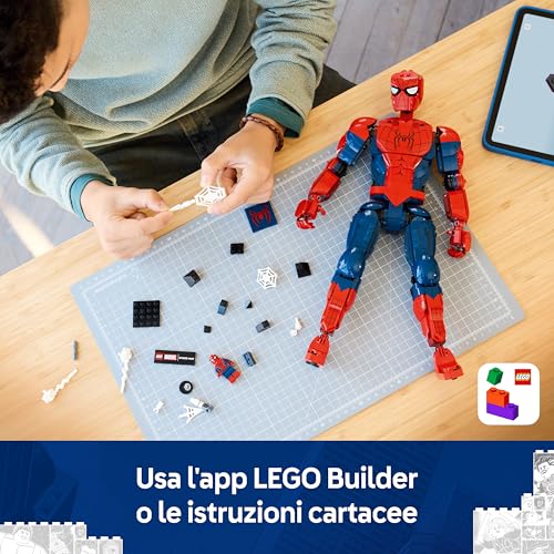Thumbnail 7 de LEGO Marvel Spider-Man 76346: Action Figure da Collezione con Minifigure e Accessori per Decorazione e Gioco