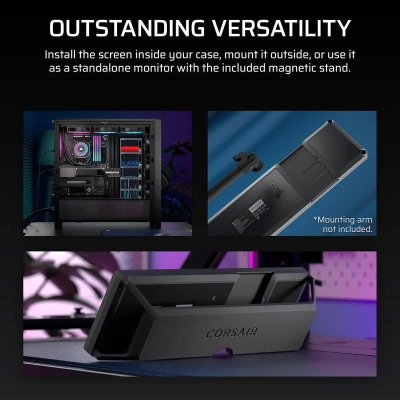Detalle 2 de Corsair XENEON Edge 14,5" Monitor Gaming táctil 2K 32:9 — USB-C y HDMI
