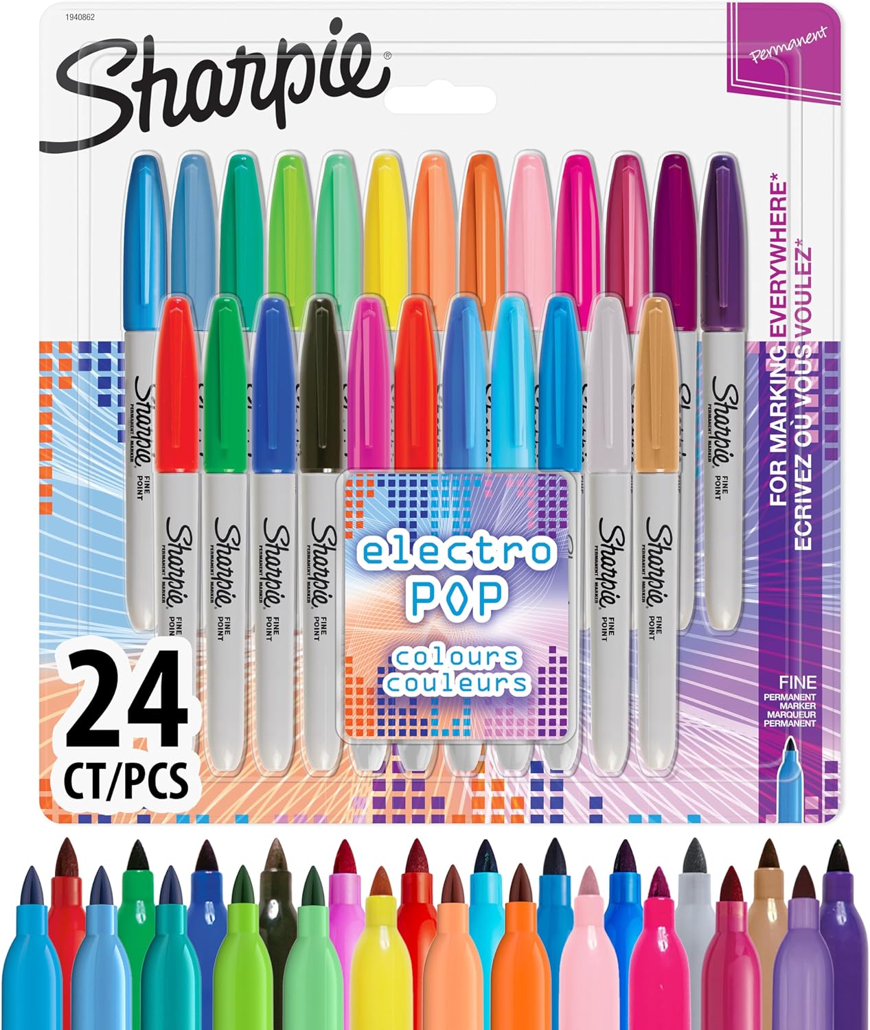 Thumbnail 6 de Sharpie Glam Pop 24 feutres pointe fine 🎨