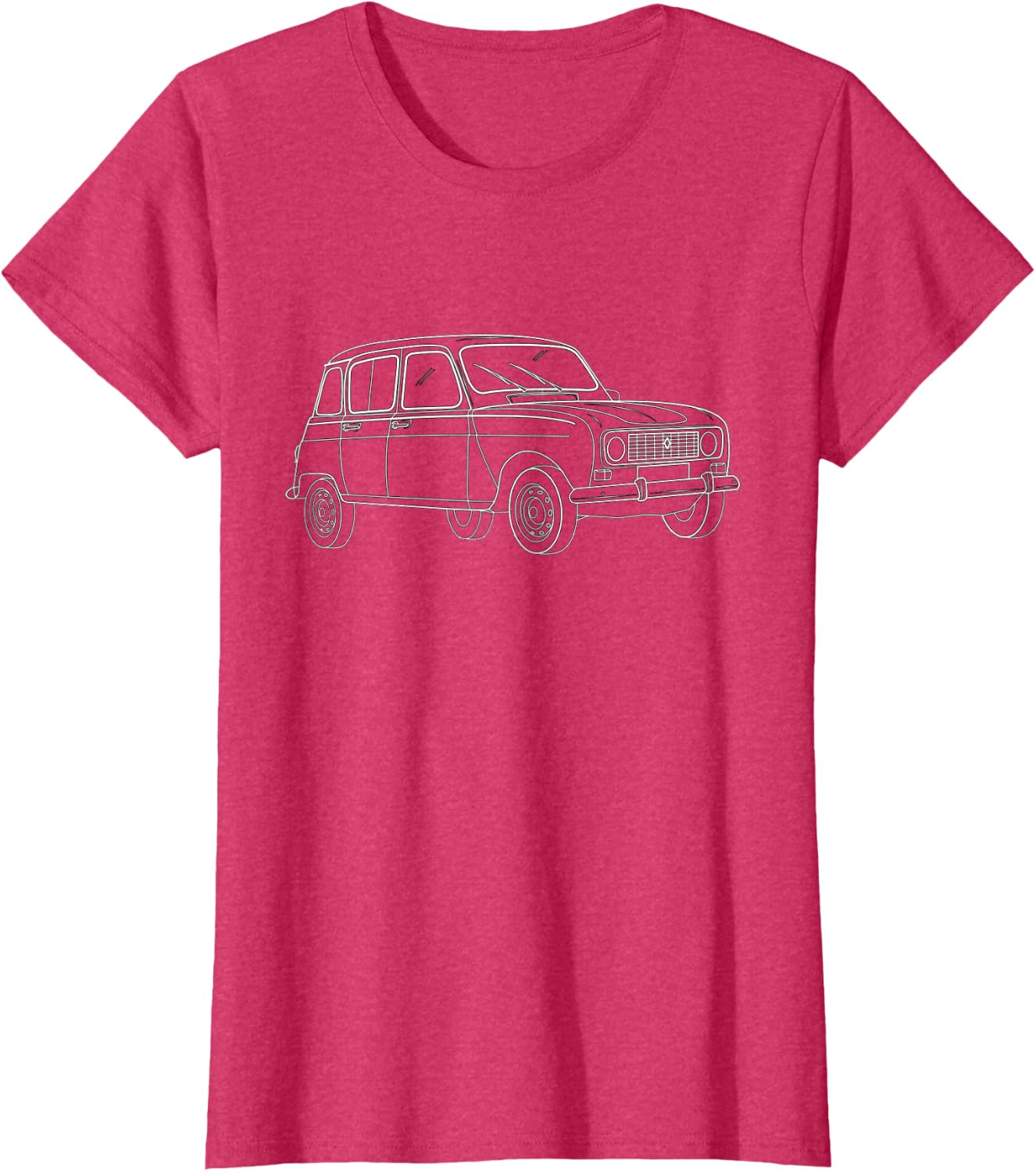 Thumbnail 6 de R4 Voiture Classique de France T-Shirt – Nostalgie et coupe classique