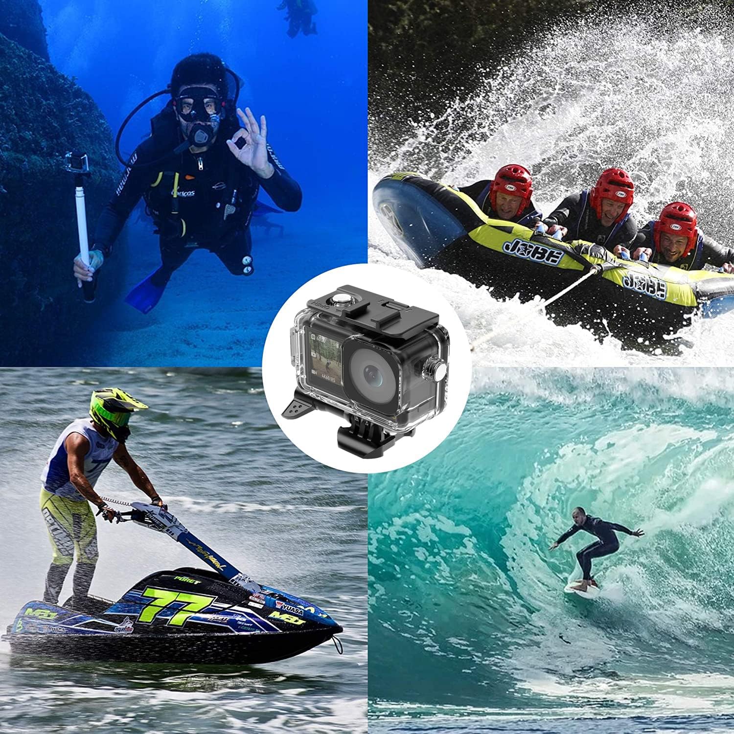 Thumbnail 6 de Linghuang 40M Waterproof Case for DJI Osmo Action 5 Pro / 4 / 3