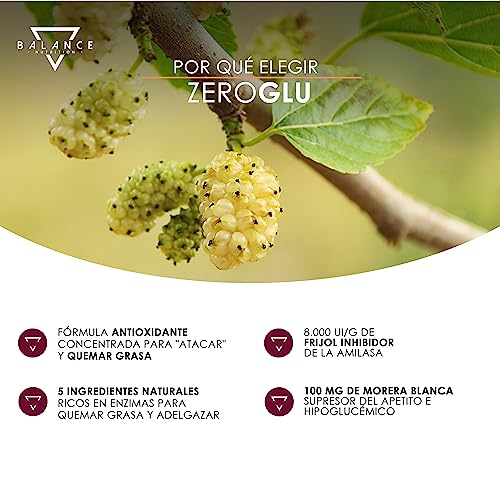 Thumbnail 4 de Balance Nutrition ZEROGLÙ (dieta detox drenante) – 60 cápsulas con frijol y piperina BioPerine®