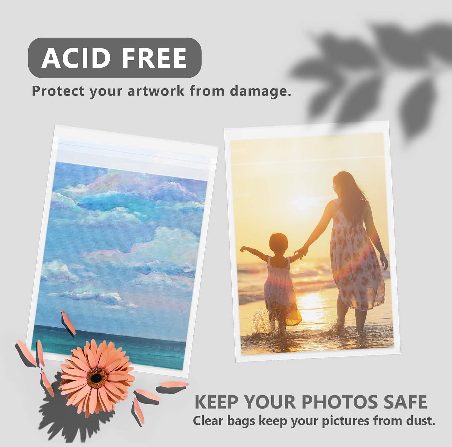 Thumbnail 2 de Somime Acid-Free Art Print Sleeves, 12 2/5-Inch