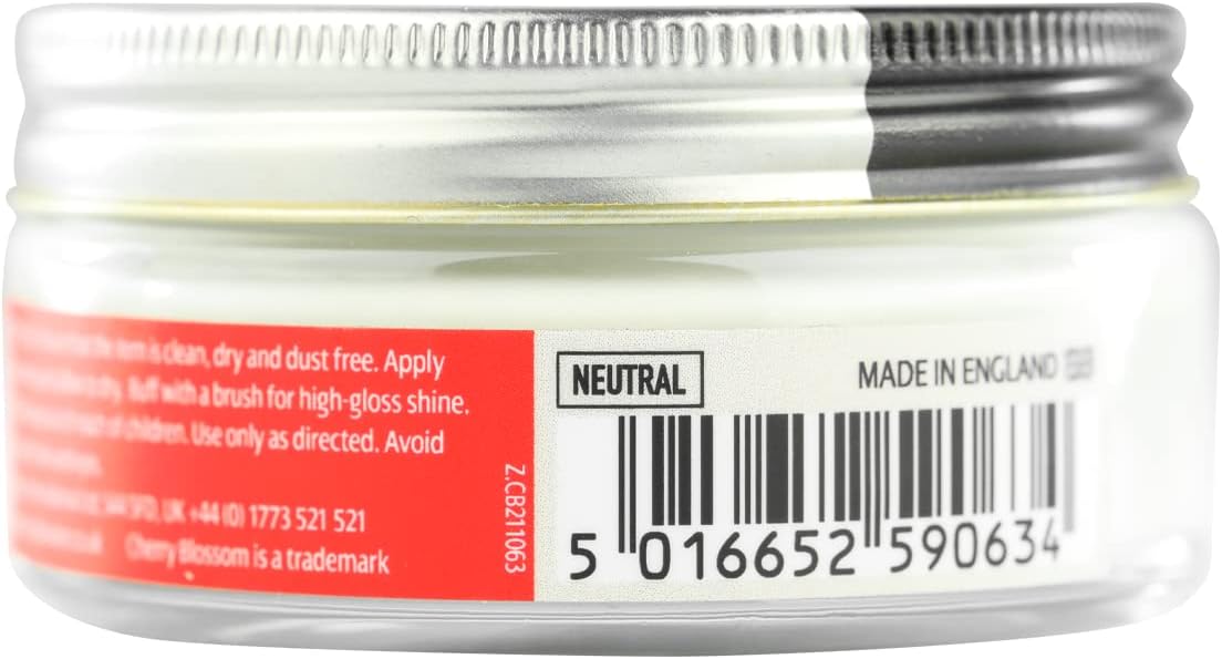 Detalle de Cherry Blossom Footwear Renovating Shoe Cream — Rénovez et protégez vos cuirs avec élégance