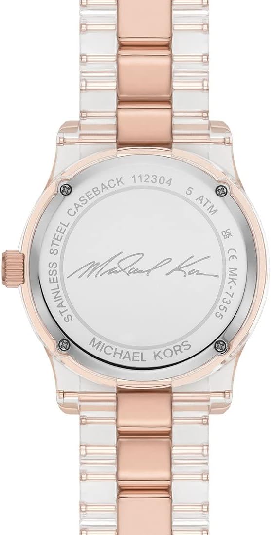 Thumbnail 3 de Michael Kors Runway Orologio da donna - Movimento al quarzo a tre lancette, cassa in acciaio e cinturino intercambiabile in acciaio, ceramica o pelle