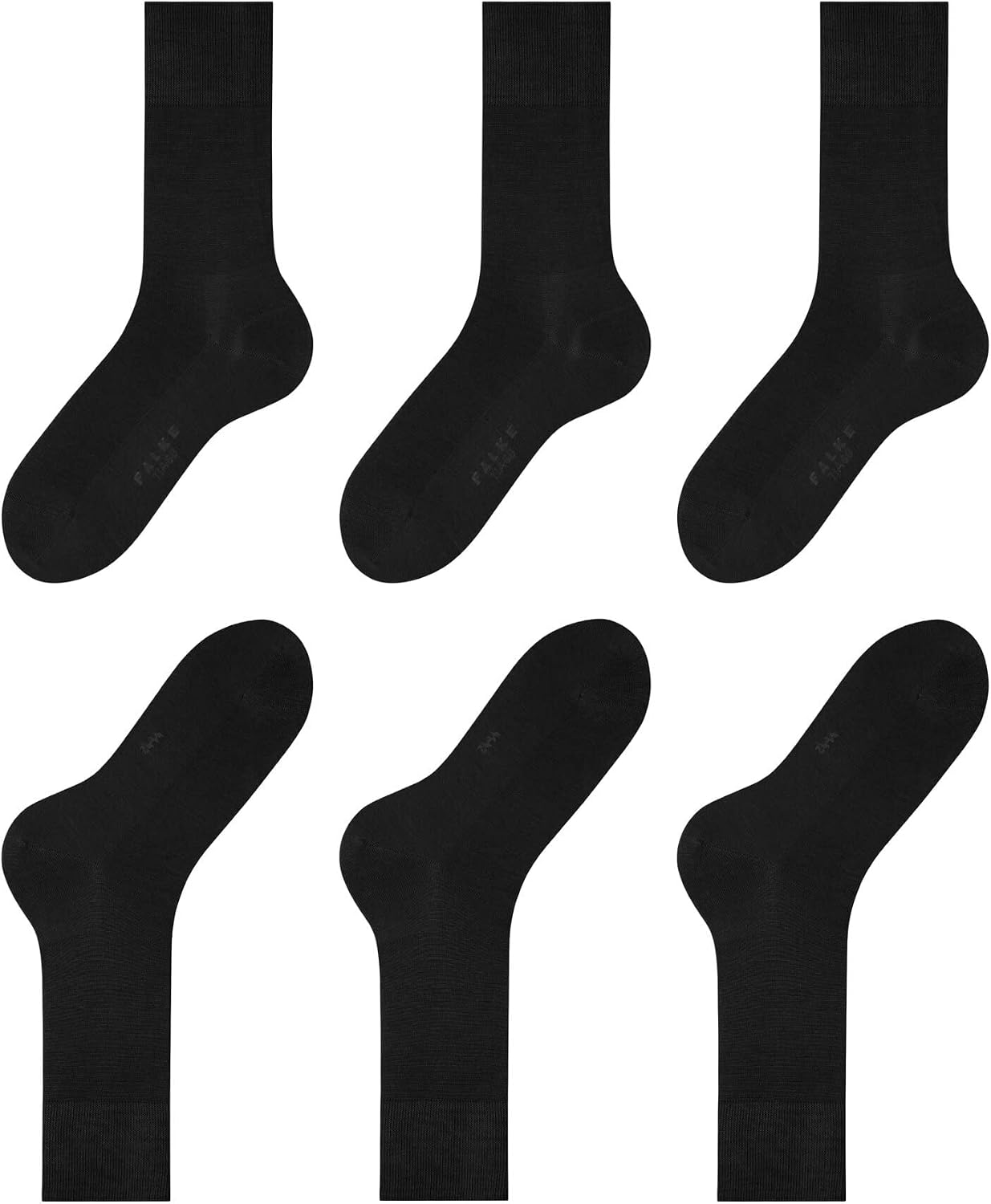 Detalle 1 de FALKE Tiago 3-pack herrstrumpor i merceriserad, andningsaktiv bomull