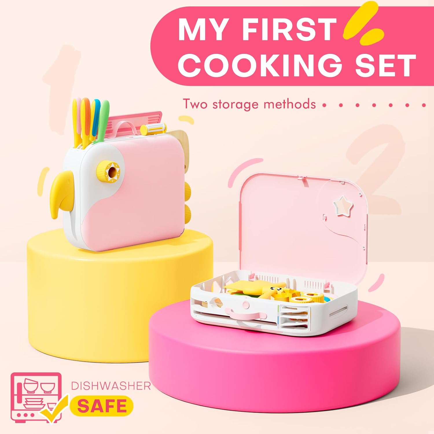 Thumbnail 6 de Yeeammk 13-piece toddler knife set for play 🍽