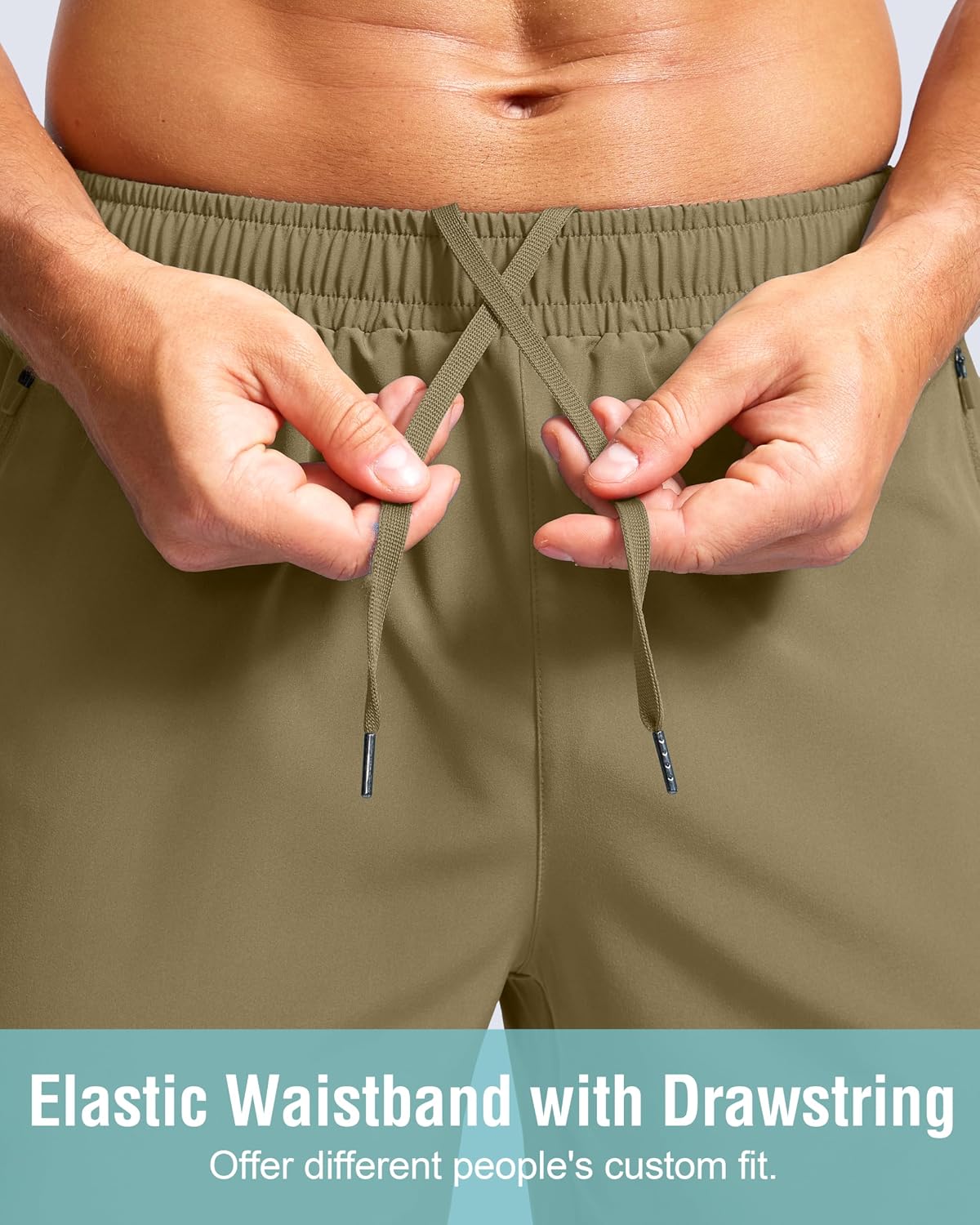 Detalle 1 de G Gradual Men's Running Shorts, 5", 7" & 9" Options, Zipper Pockets, UPF 50+