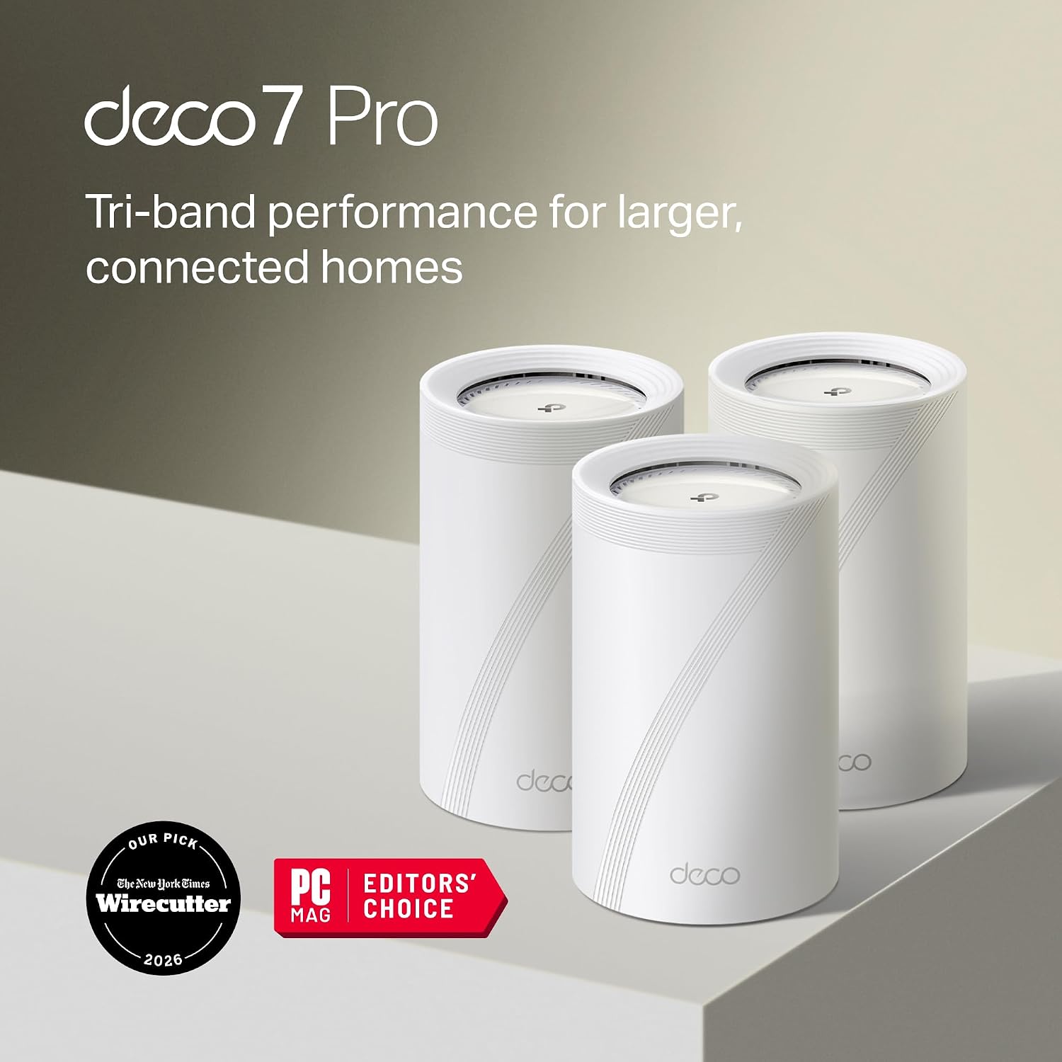 Detalle 2 de TP-Link Deco 7 Pro BE63 WiFi7 7600 sqft