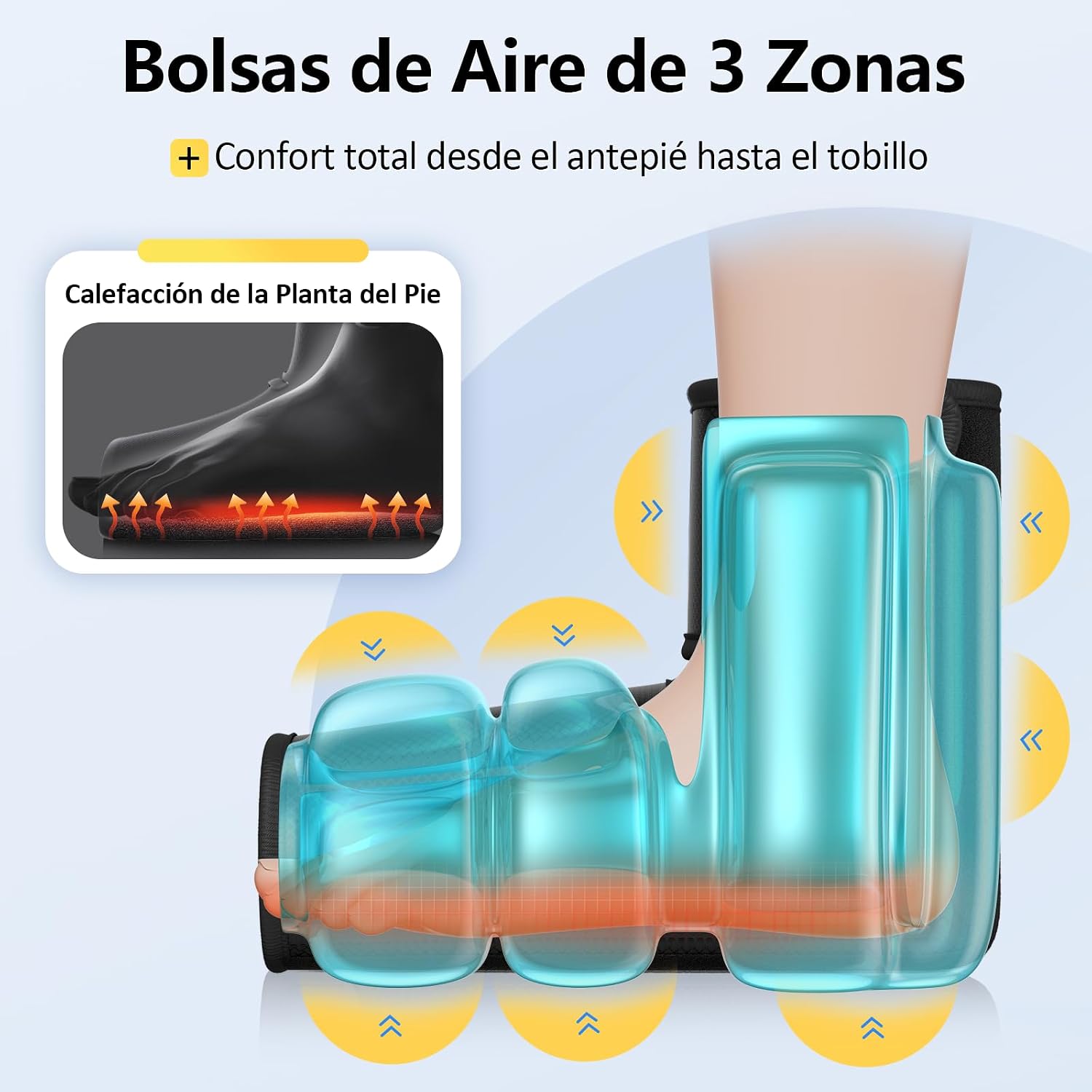 Detalle de Comfytemp Masajeador de Pies 2500mAh
