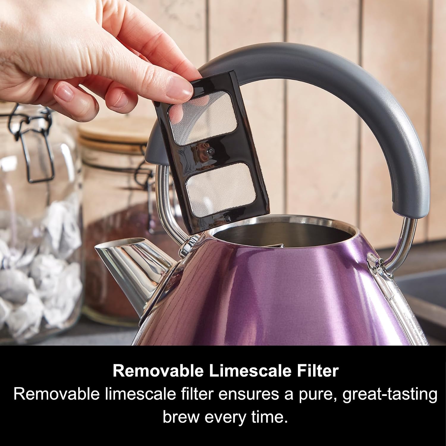 Thumbnail 4 de Morphy Richards Accents Pyramid Kettle 1.5L ⌛