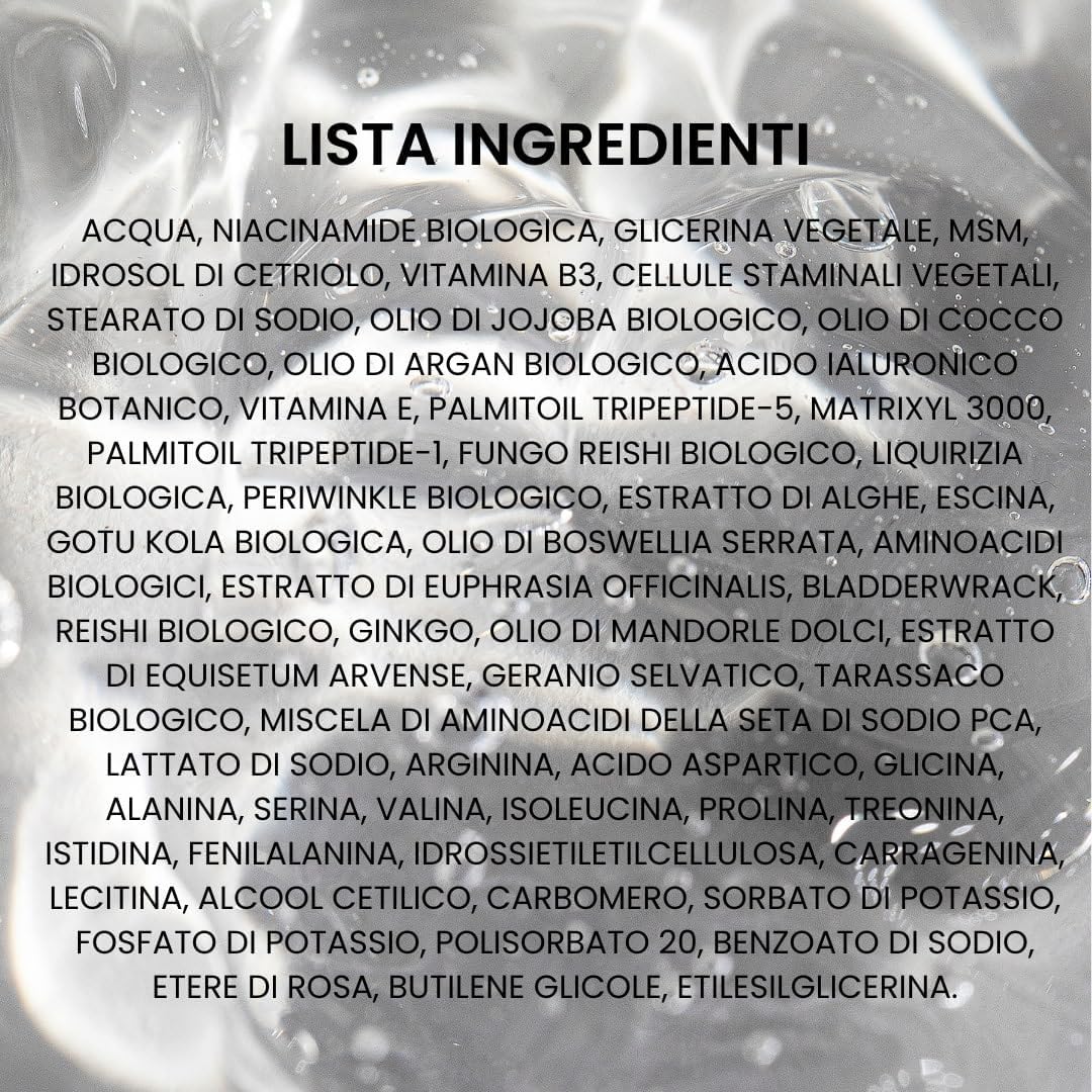 Thumbnail 6 de Kleem Crema Contorno Occhi Antirughe con peptidi e caffeina Tripla Azione (anti-age, anti borse, anti occhiaie) 15 ml