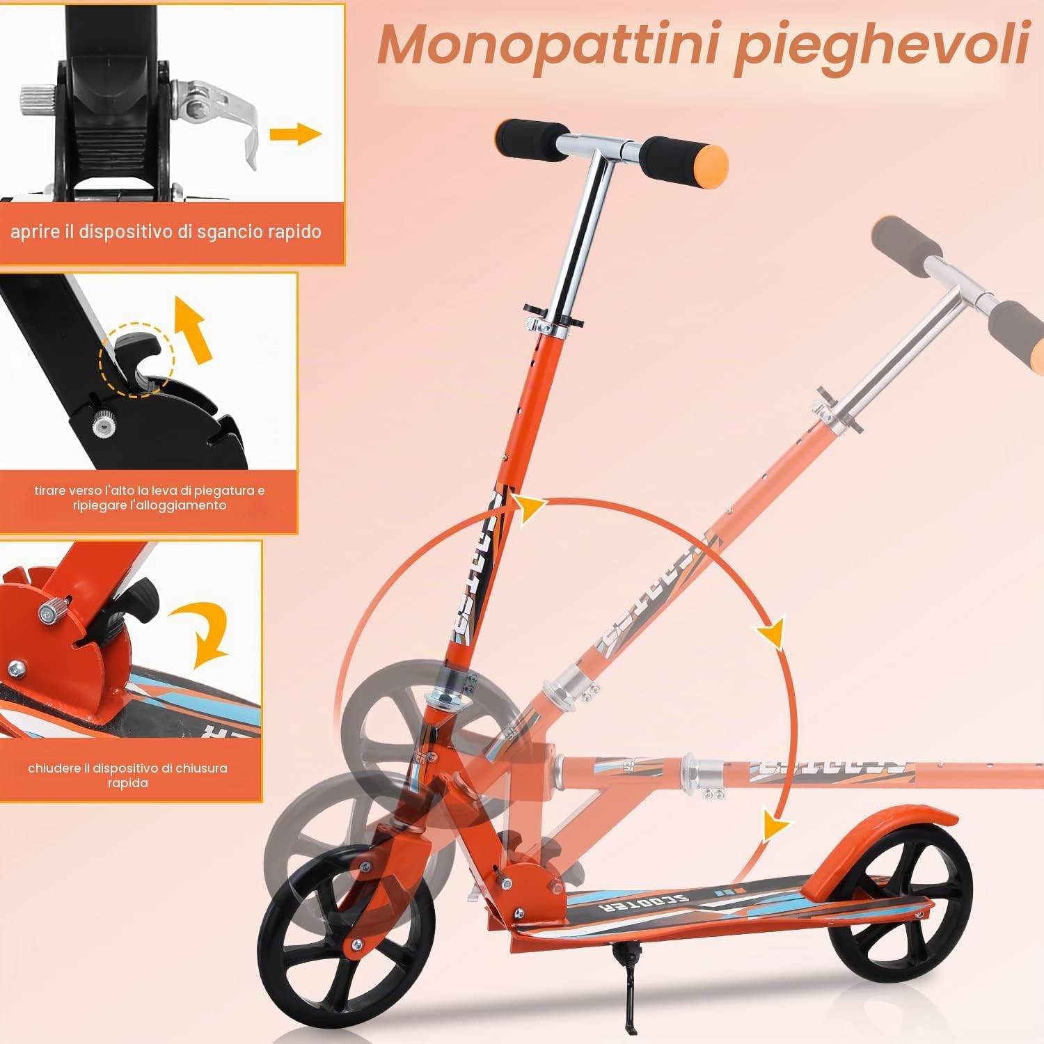 Detalle de Cecaylie Monopattino 205 mm per bambini 🛴