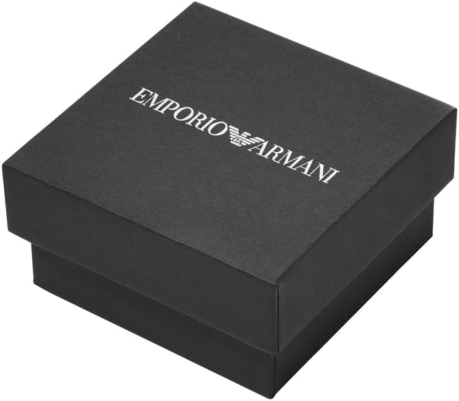 Thumbnail 5 de Anelli da uomo Emporio Armani con sigillo in acciaio inossidabile – finitura Misto