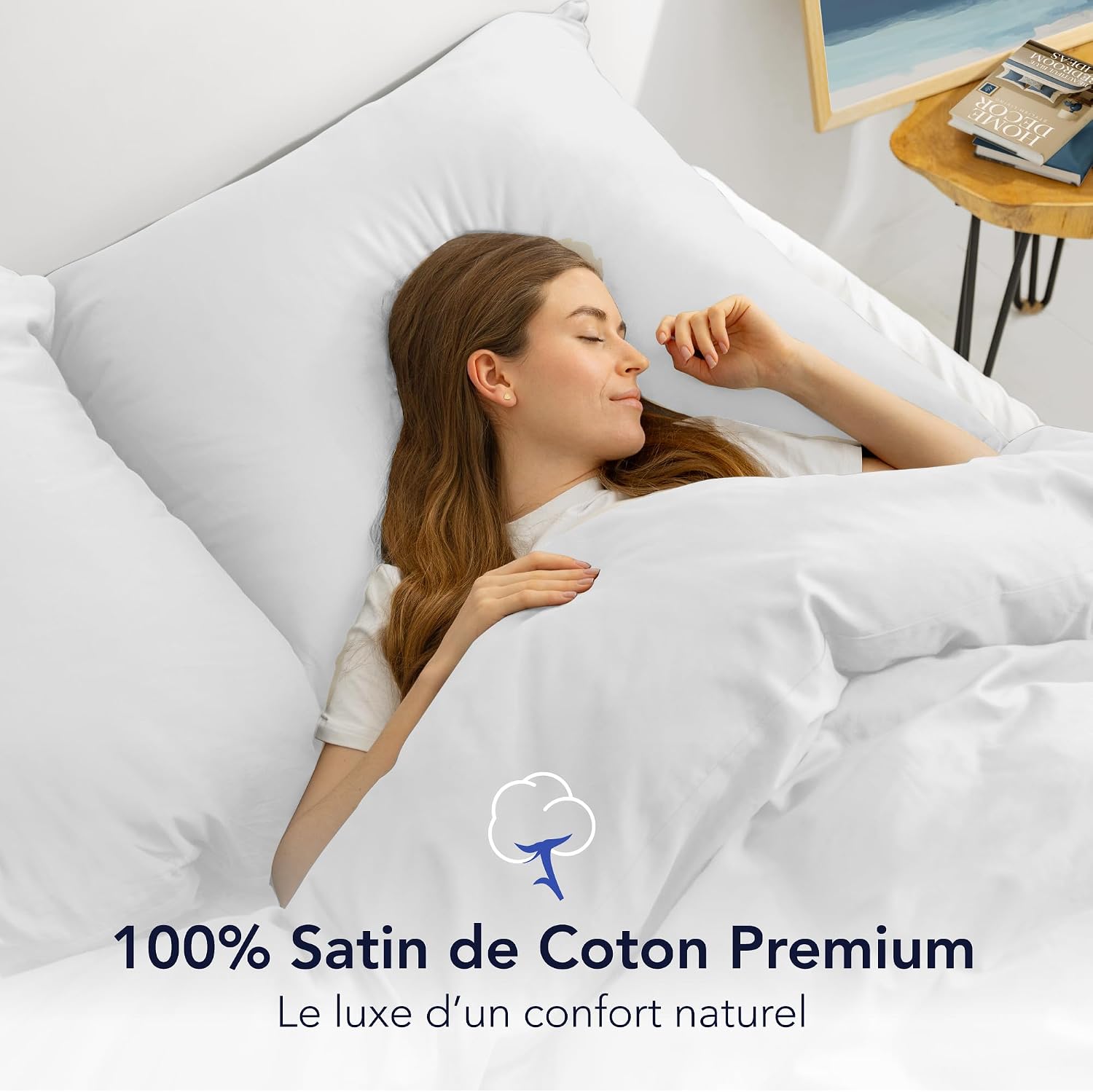 Thumbnail 2 de Dreamzie Housse de couette satin T200 200x200