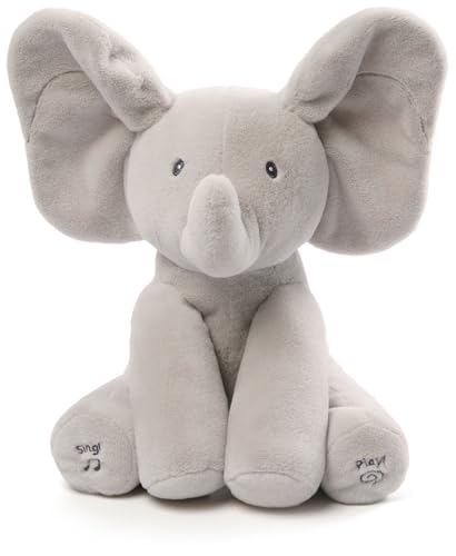 Thumbnail 3 de GUND Flappy L'Éléphant – Peluche interactive pour bébé