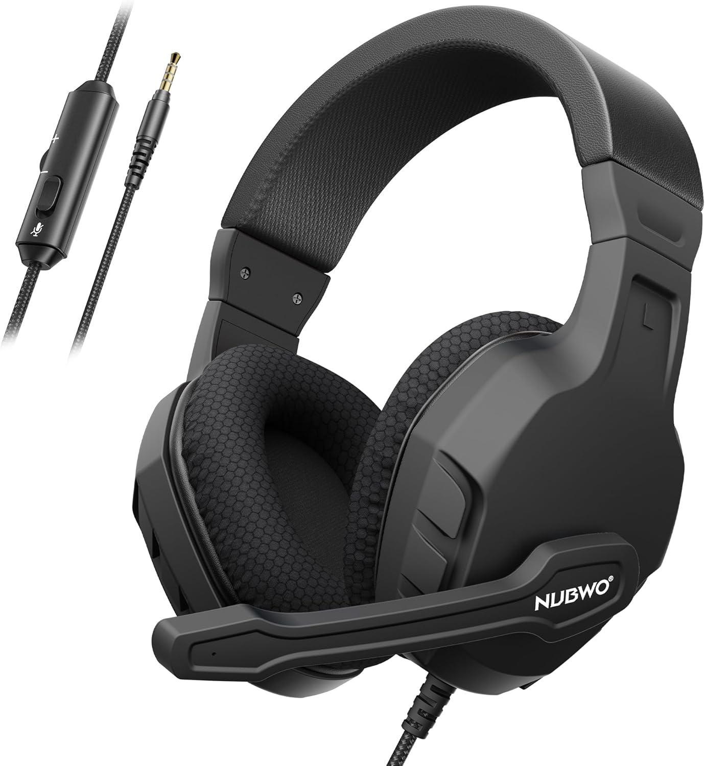 Detalle de NUBWO U3 Gaming headset 3.5mm jack