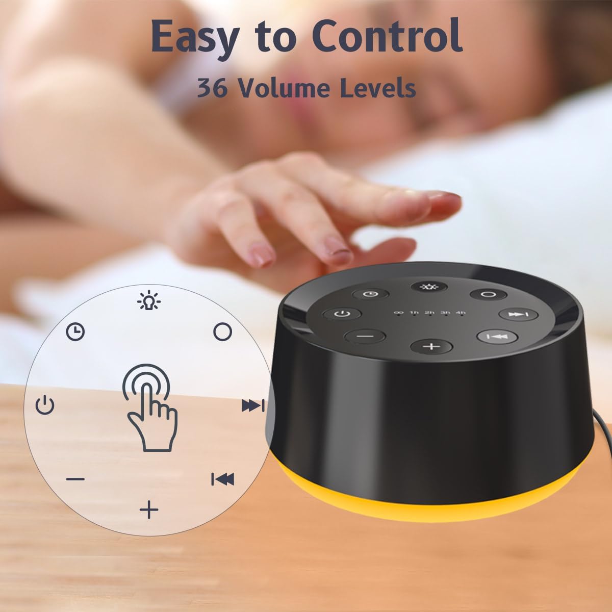 Detalle de BrownNoise white noise machine with 30 sounds