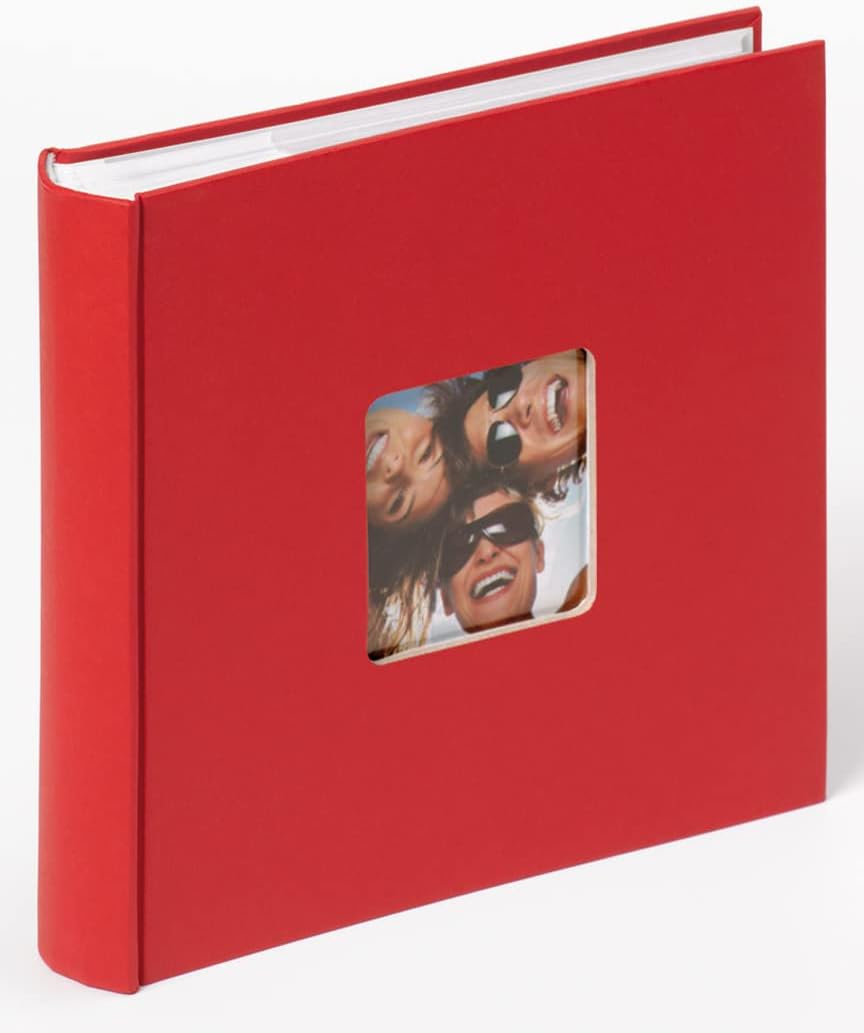 Walther Design Album photo rouge Fun ME-116-R (200 photos 13 x 18 cm)