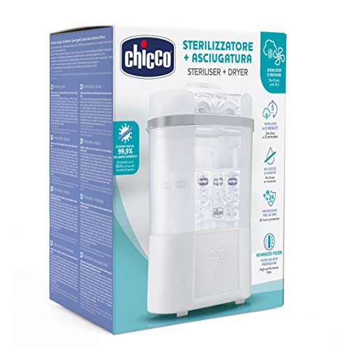 Thumbnail 8 de Chicco Esterilizador Eléctrico All in One: desinfección rápida y secado para biberones, sacaleches y chupetes