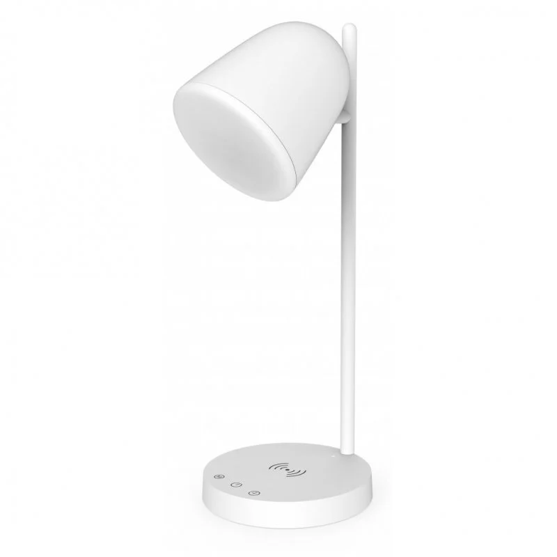 Detalle de Muvit iO Lámpara sobremesa WiFi con base de carga inalámbrica ⚡