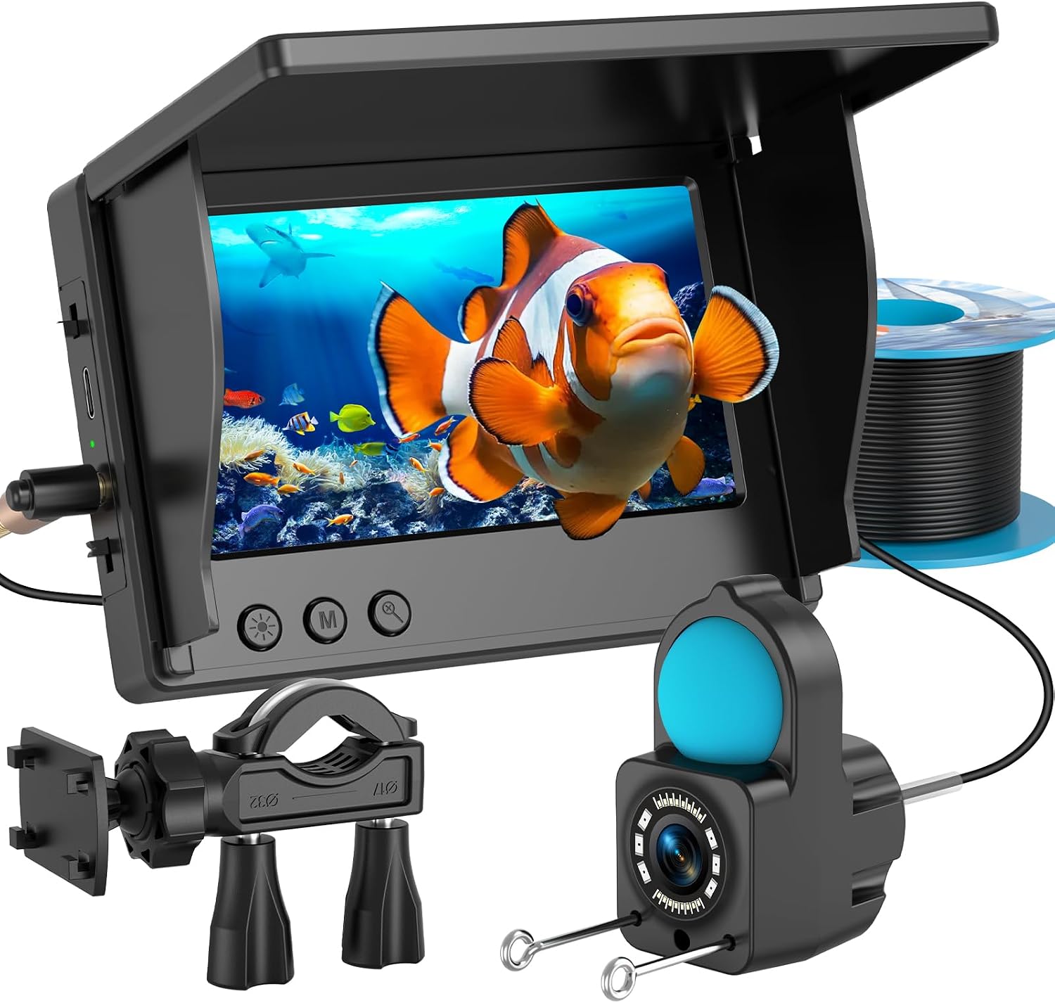 Detalle de TMACTIME Fischfinder 1080P HD Echolot IP68