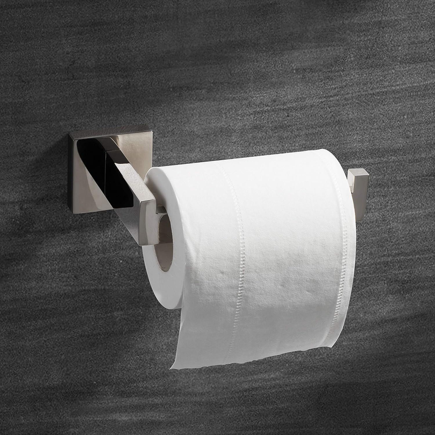 Thumbnail 3 de HITSLAM Chrome Toilet Roll Holder 304