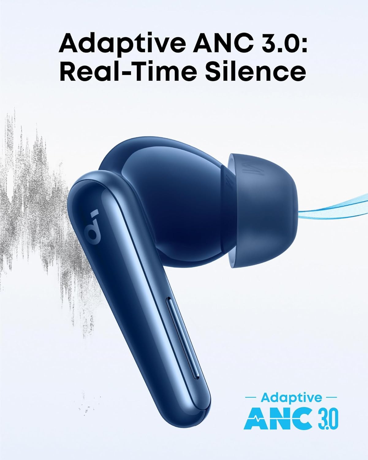 Detalle de soundcore Liberty 5 by Anker earbuds 12h battery
