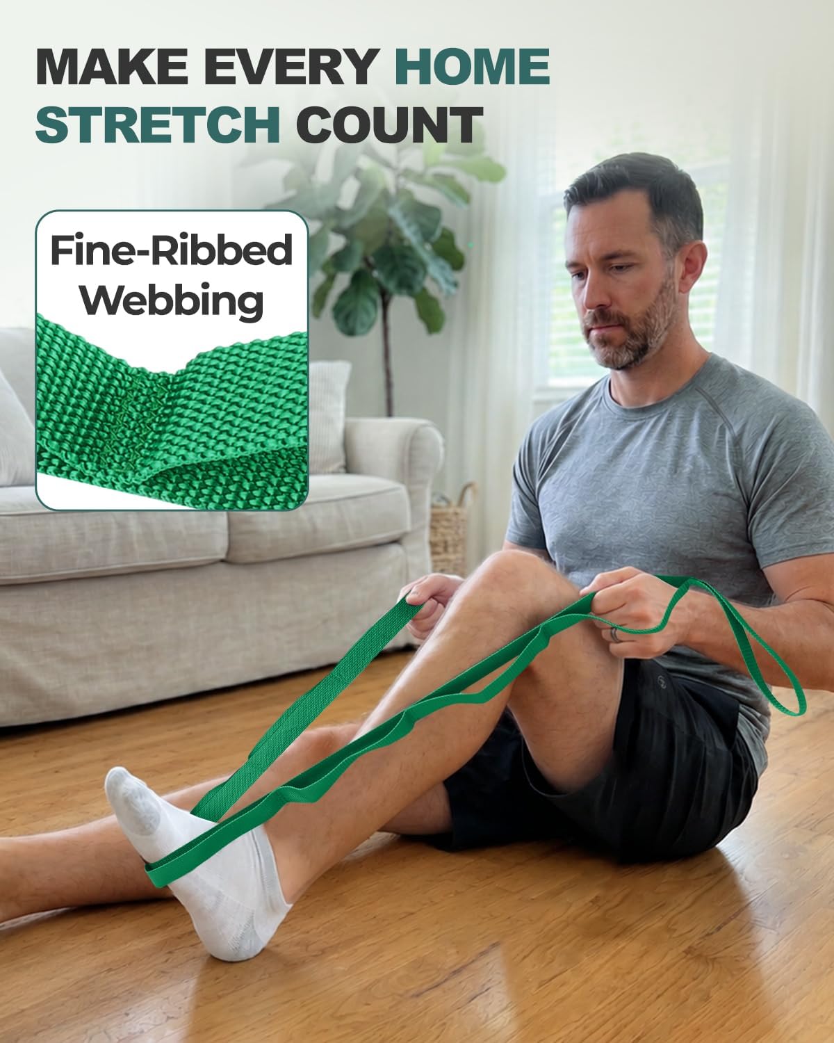 Detalle de Trideer Stretching Strap 10 Loops