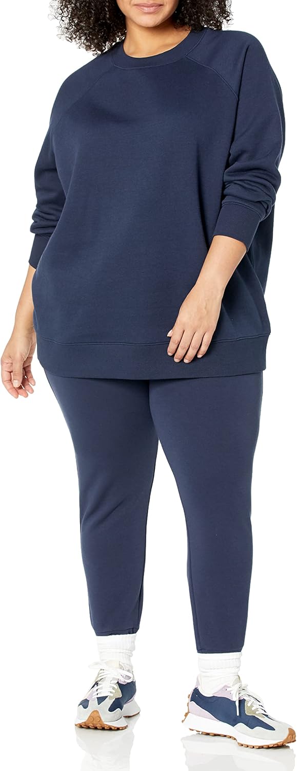 Thumbnail 2 de Amazon Essentials Damen Langärmliges Sweatshirt mit Rundhalsausschnitt – Oversized Passform