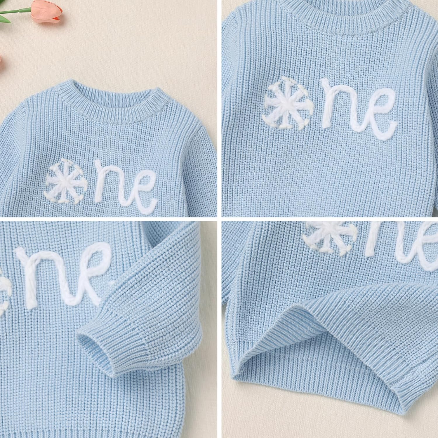 Detalle 2 de IDOPIP Baby Birthday Sweater