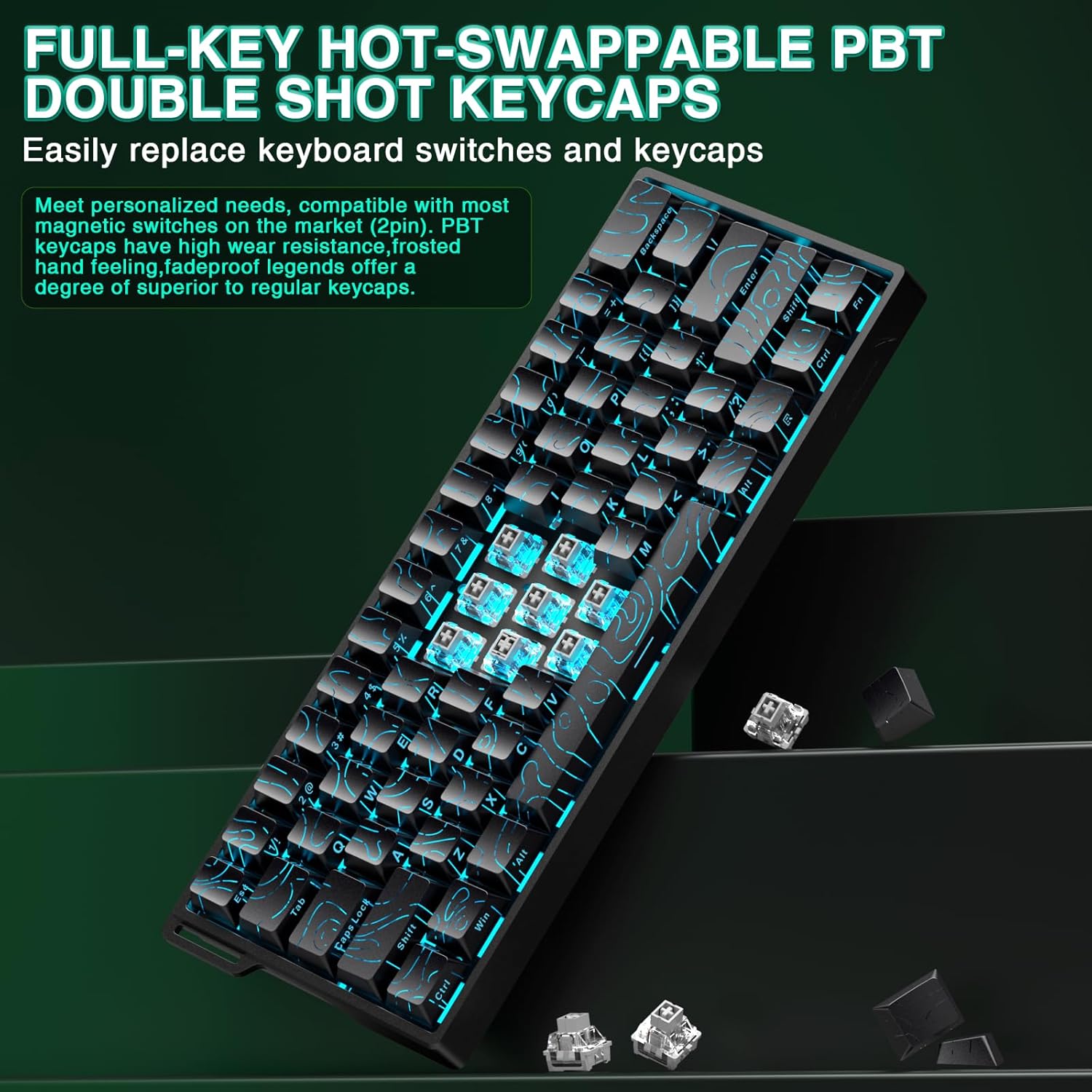 Thumbnail 4 de AULA WIN60 HE Mechanische Tastatur