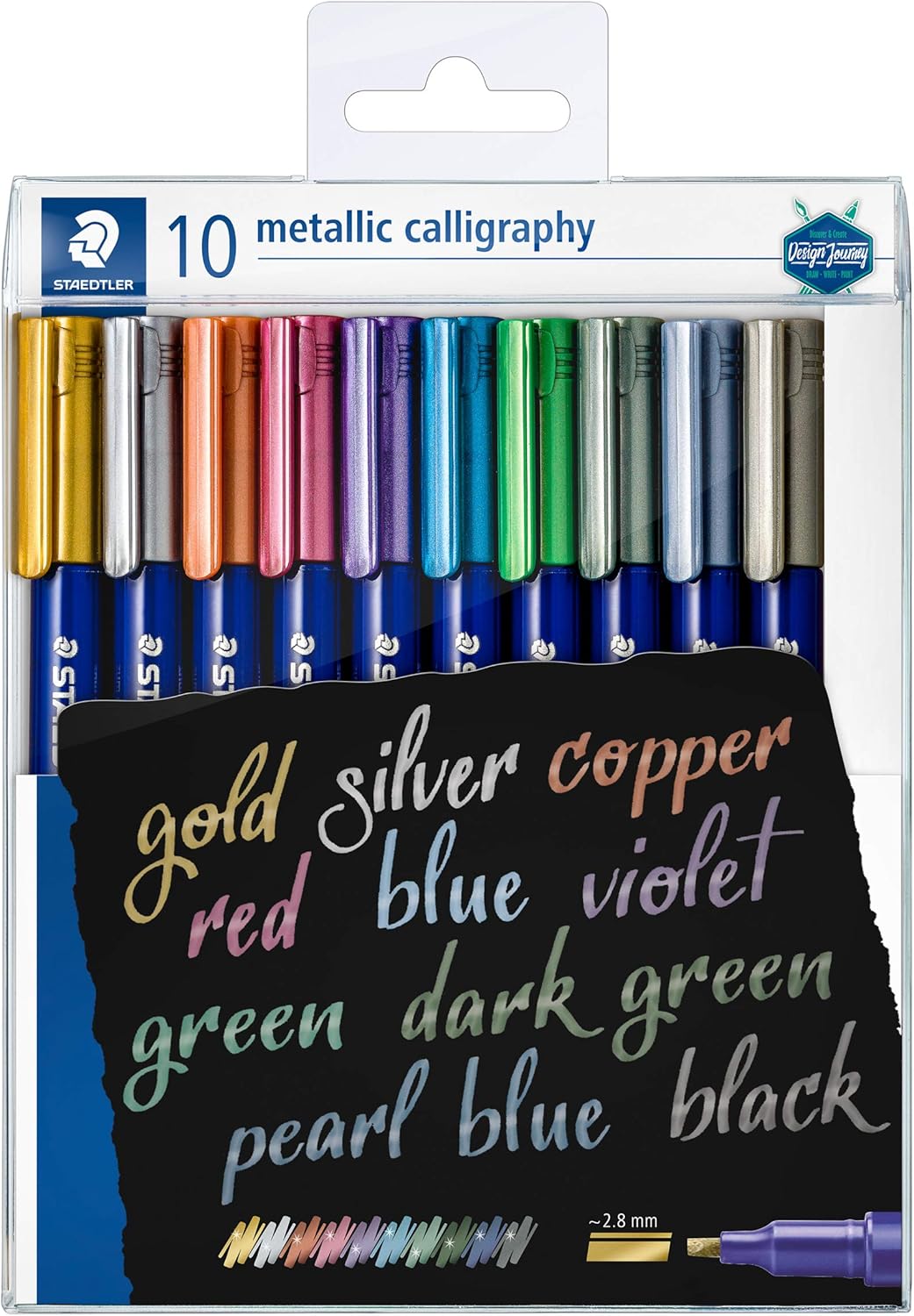 Thumbnail 6 de STAEDTLER 8321 TB10 Pennarelli metallizzati – astuccio da 10 colori