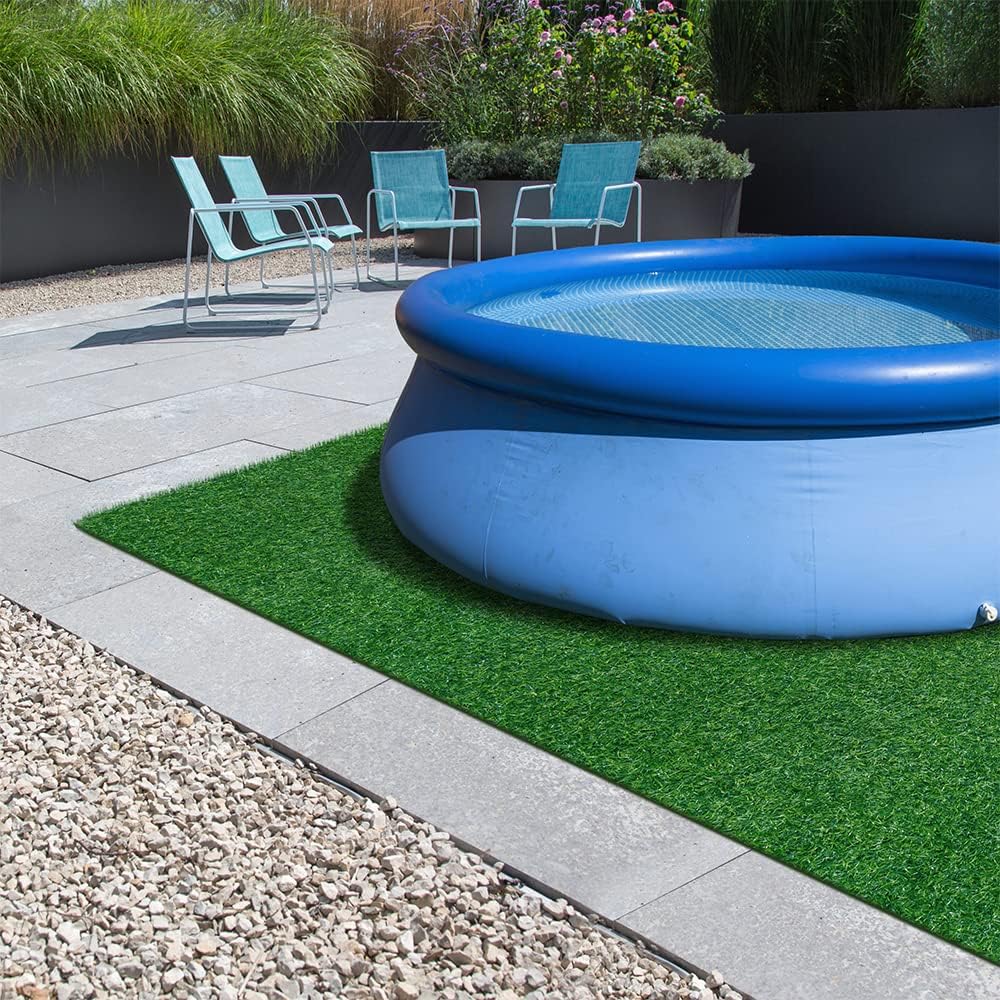 Thumbnail 1 de OLIVO.Shop GRASS GREEN Erba sintetica drenante 7 mm – manto durevole per giardino, terrazzo e bordi piscina