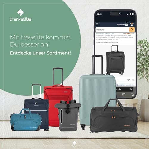 Thumbnail 6 de Travelite CHIOS Handgepäck Koffer S – 55 x 39 x 20 cm, 2,4 kg, leicht