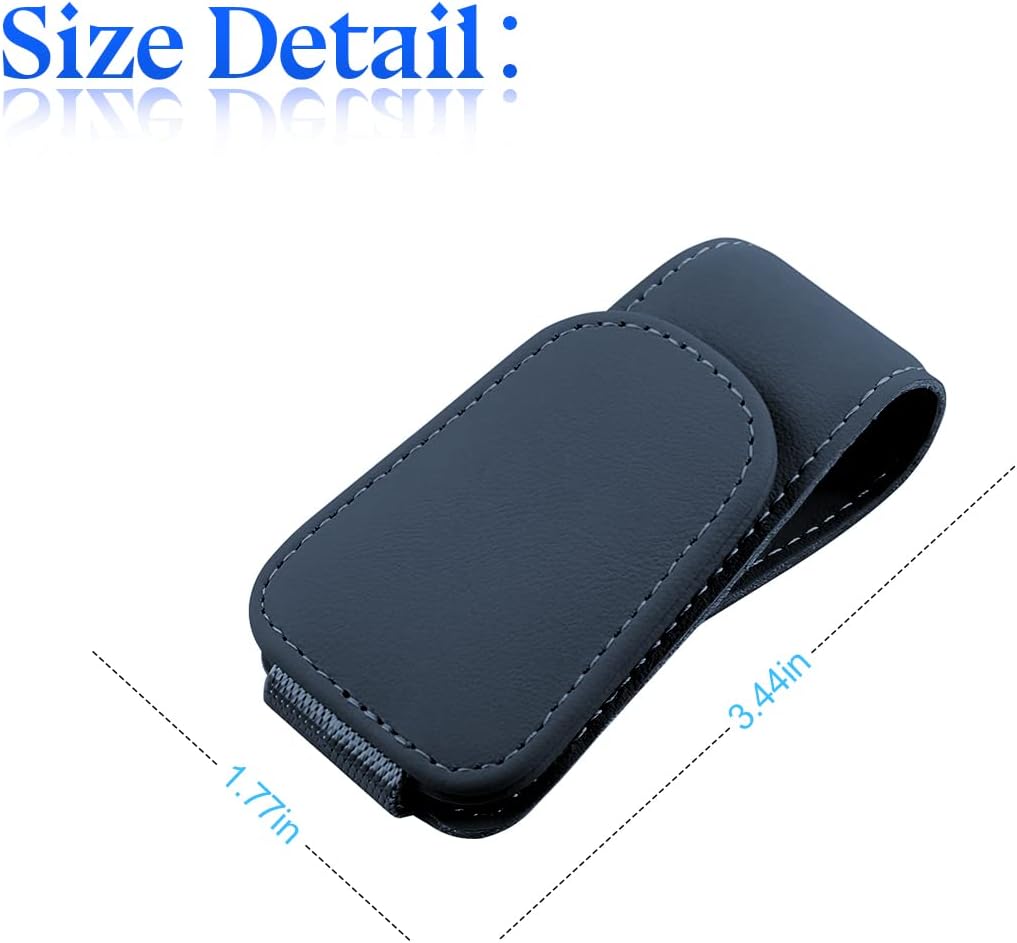 Detalle de Zipelo Magnetic Sunglasses Holder, Royal Blue