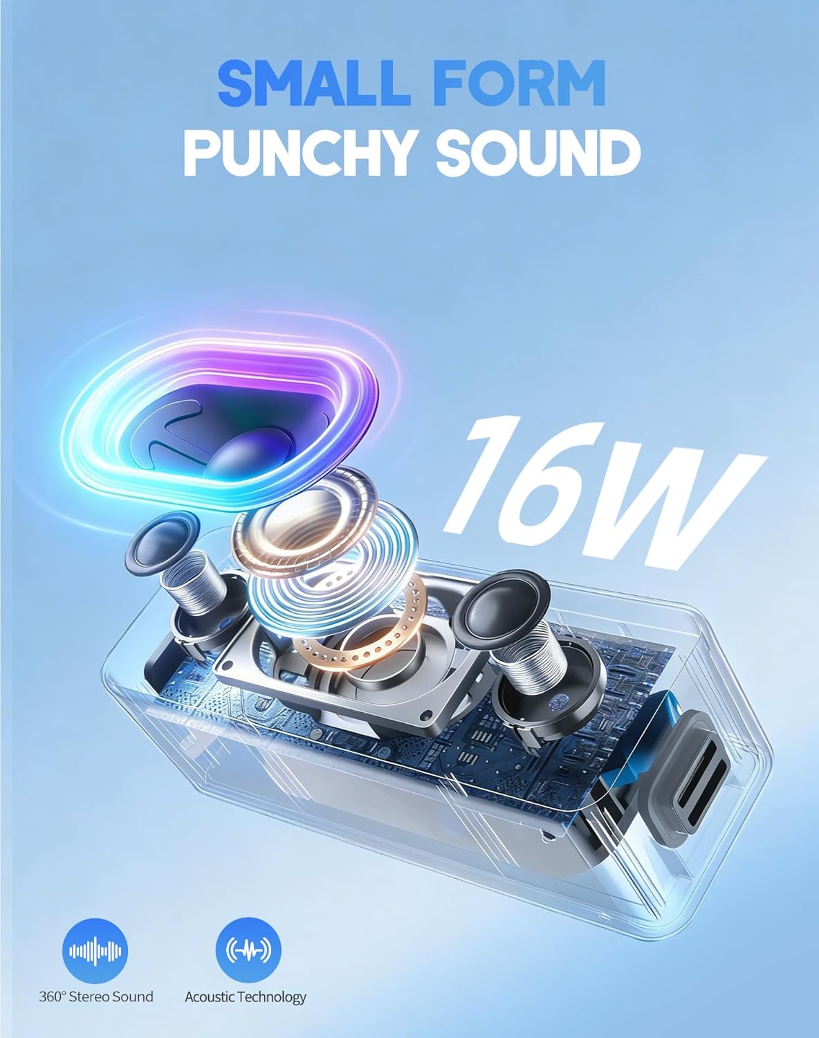 Thumbnail 5 de Ortizan Bluetooth Speaker