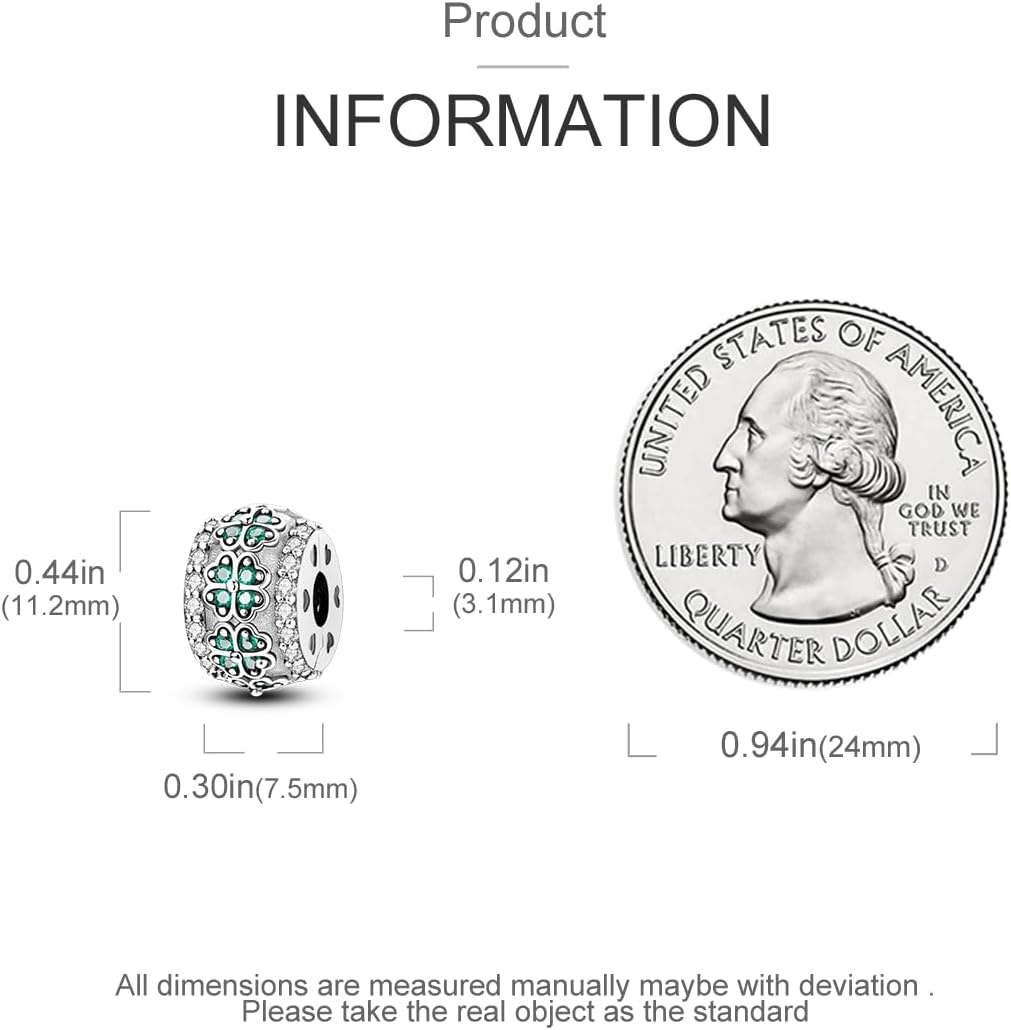 Thumbnail 3 de Pandach Damen-Charm Anhänger aus 925 Sterling Silber für Armband & Halskette