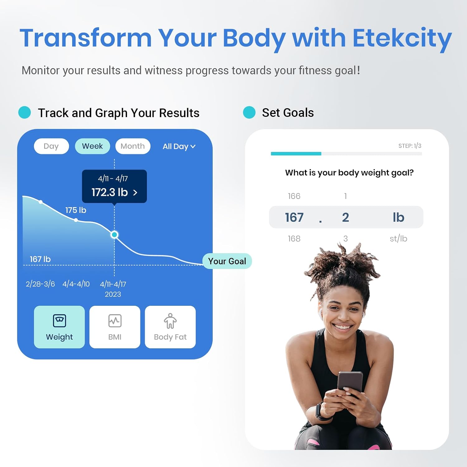 Thumbnail 4 de Etekcity Body Weight Scale 180kg