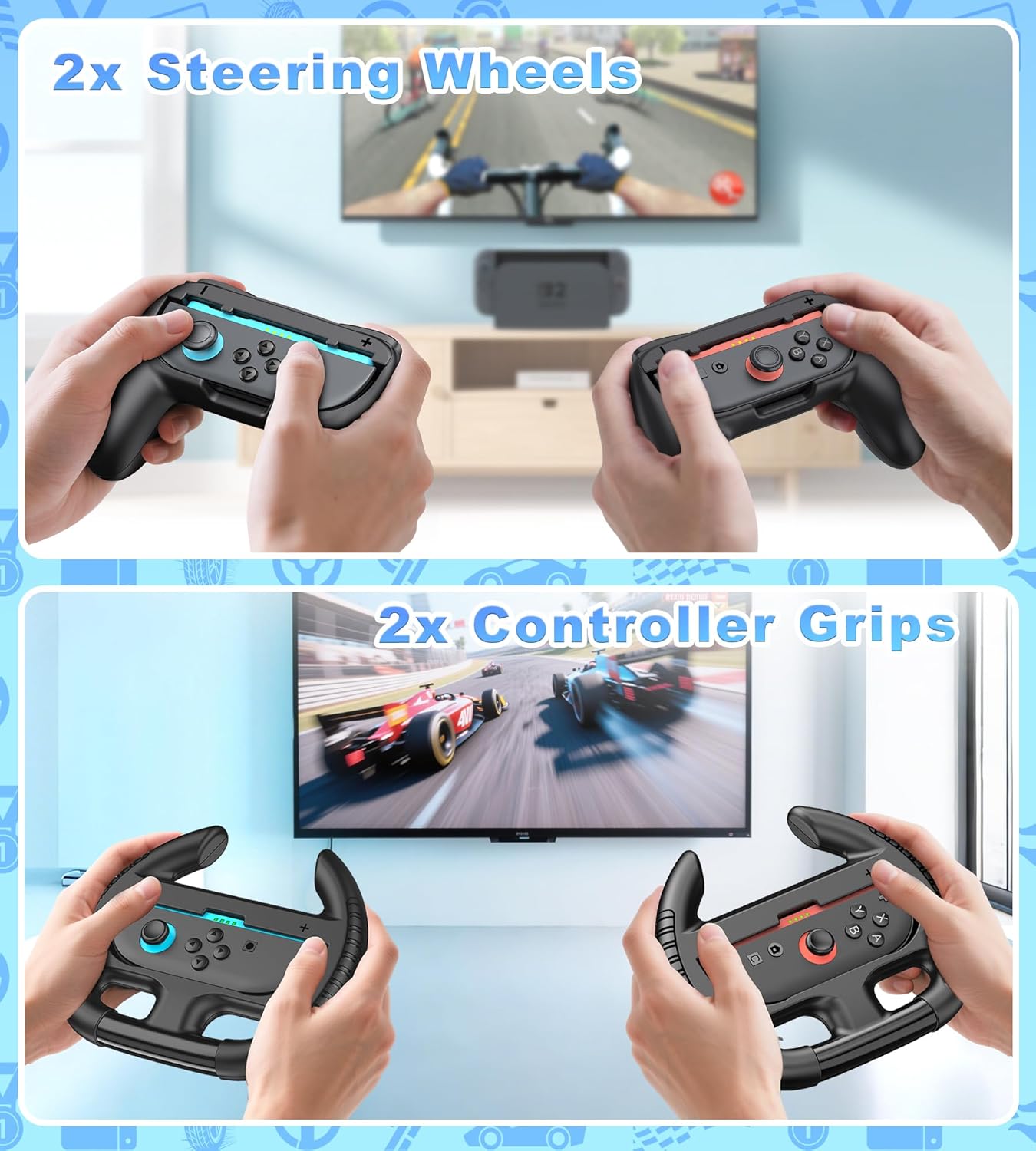 Detalle de Switch 2 20-in-1 Sports Accessories Bundle