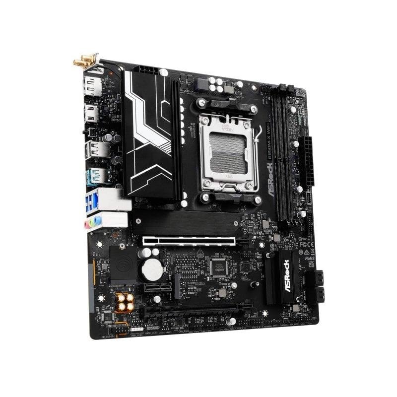 Detalle 2 de ASRock B860M-X WiFi: placa base Micro ATX con DDR5 y conectividad avanzada