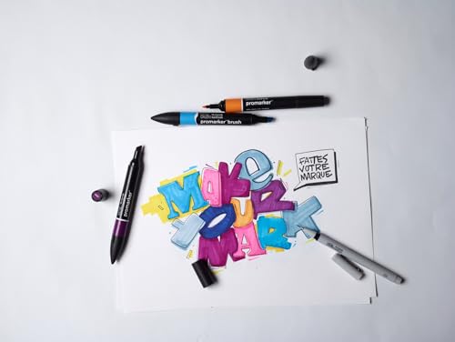 Thumbnail 3 de Winsor & Newton Promarker & Fineliner — Set caligrafía 26 ✏